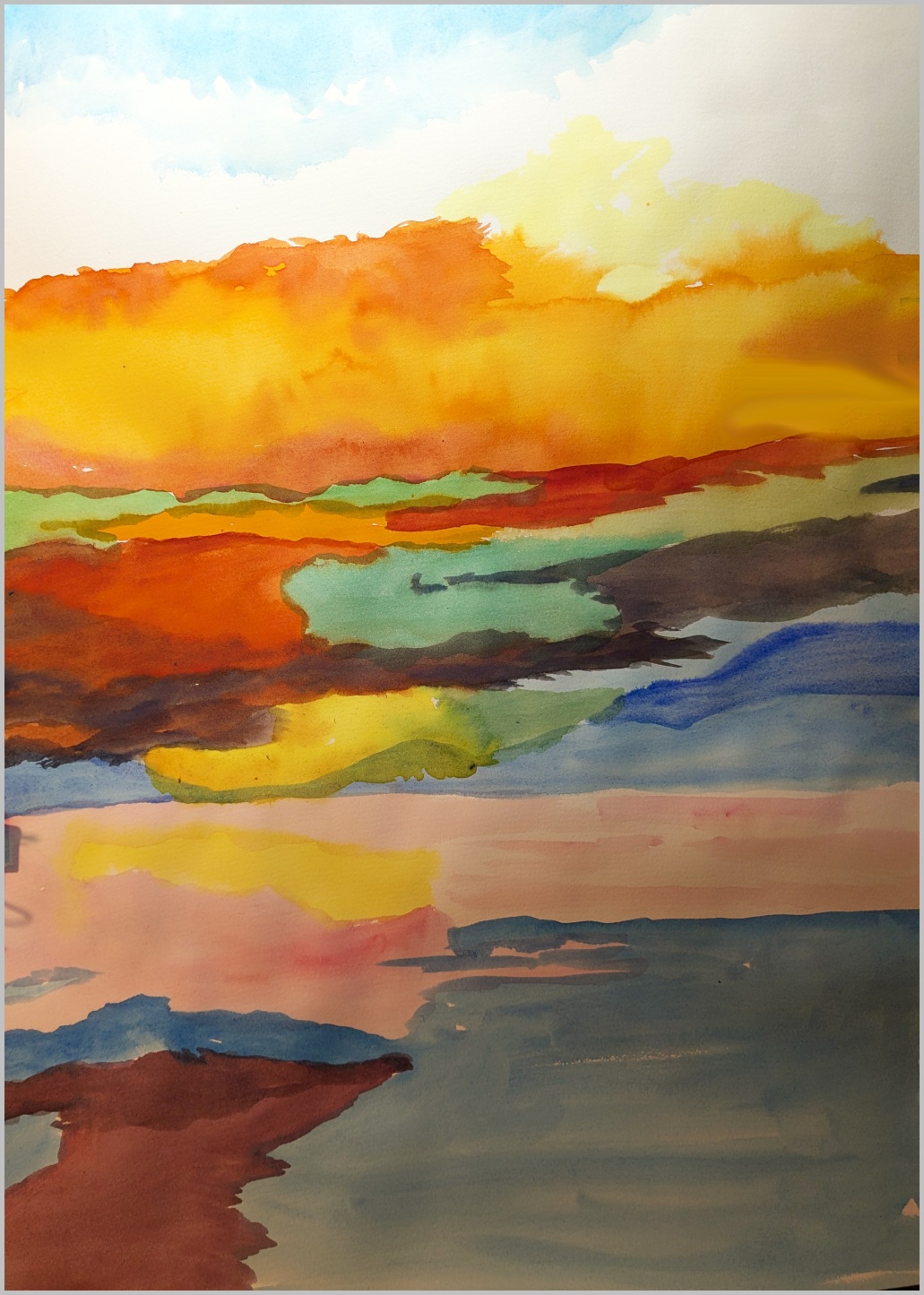   Landschaft abstrakt